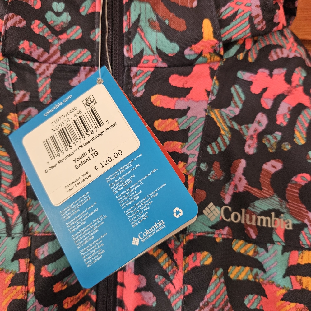 Columbia Girls Clear Mountain Winter Coat - Picture 8 of 11